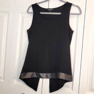 Express Split Open Back Sleeveless Top
